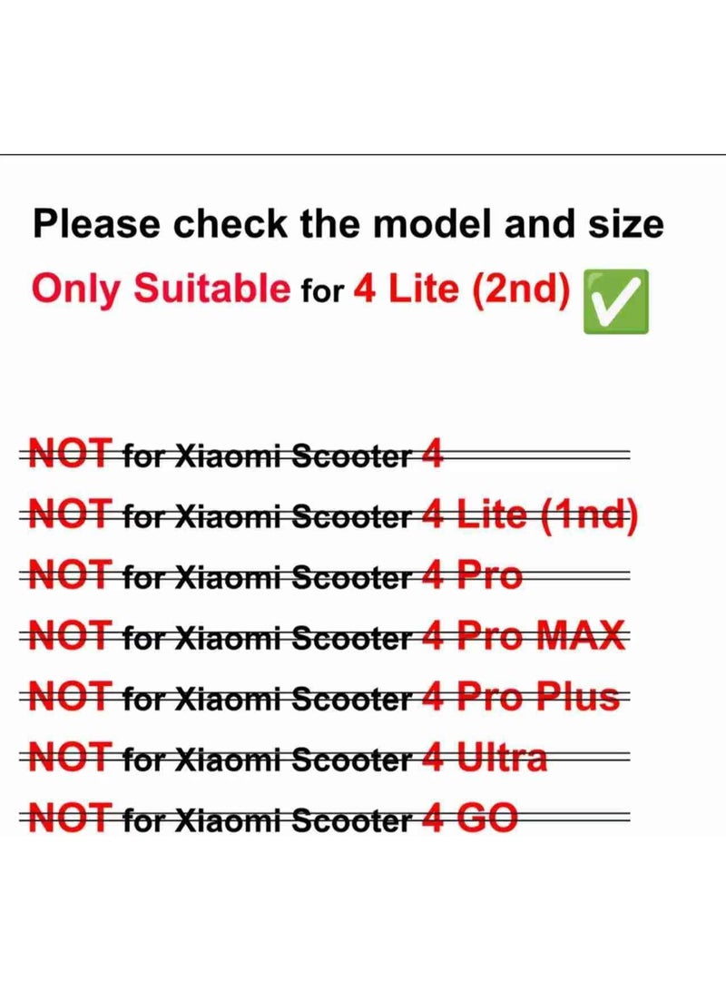 Dashboard cover for Xiaomi Electric Scooter 4 Lite 2nd Display Protective Silicone Case for 4 Lite (2nd Generation) Waterproof Dashboard - Image 4